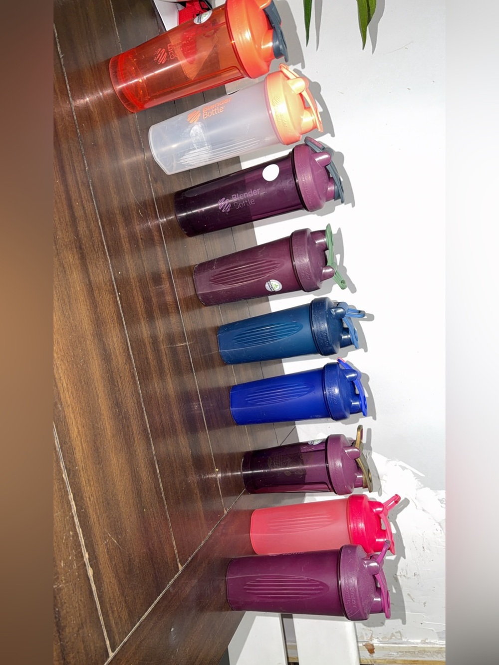 BlenderBottle Classic Shaker - Variety of Colors (Purple, Blue, Pink, Orange)